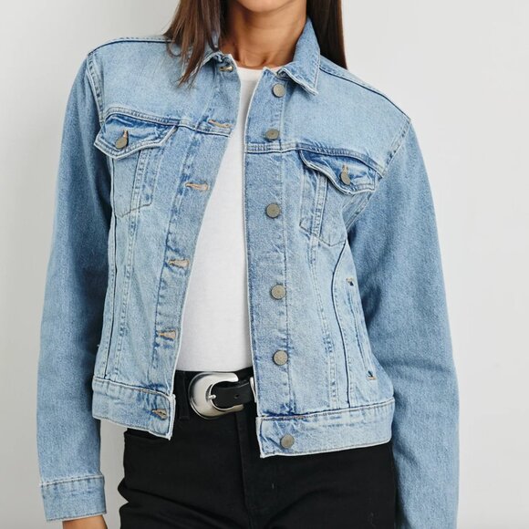 JUST REDUCED! NWT RAILS Denim Jean Jacket - The Mulholland in Original Blue SzXL - Picture 1 of 10